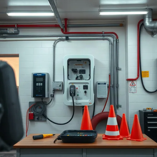 Professional EV Charger Repair in Lawton carried out by a licensed technician