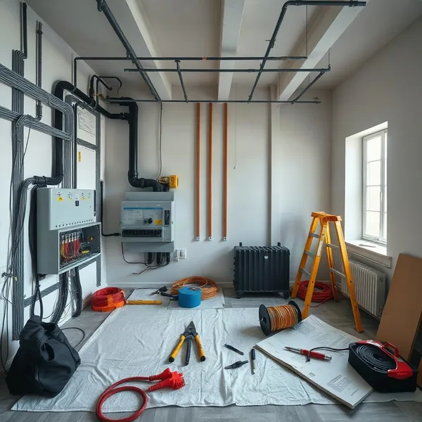 Professional Whole House Rewiring in Lawton carried out by a licensed technician